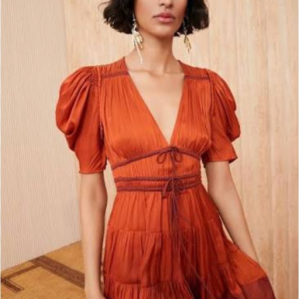 Ulla Johnson - Orange Dress - Size 4